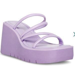 Lavender Womens Wedges